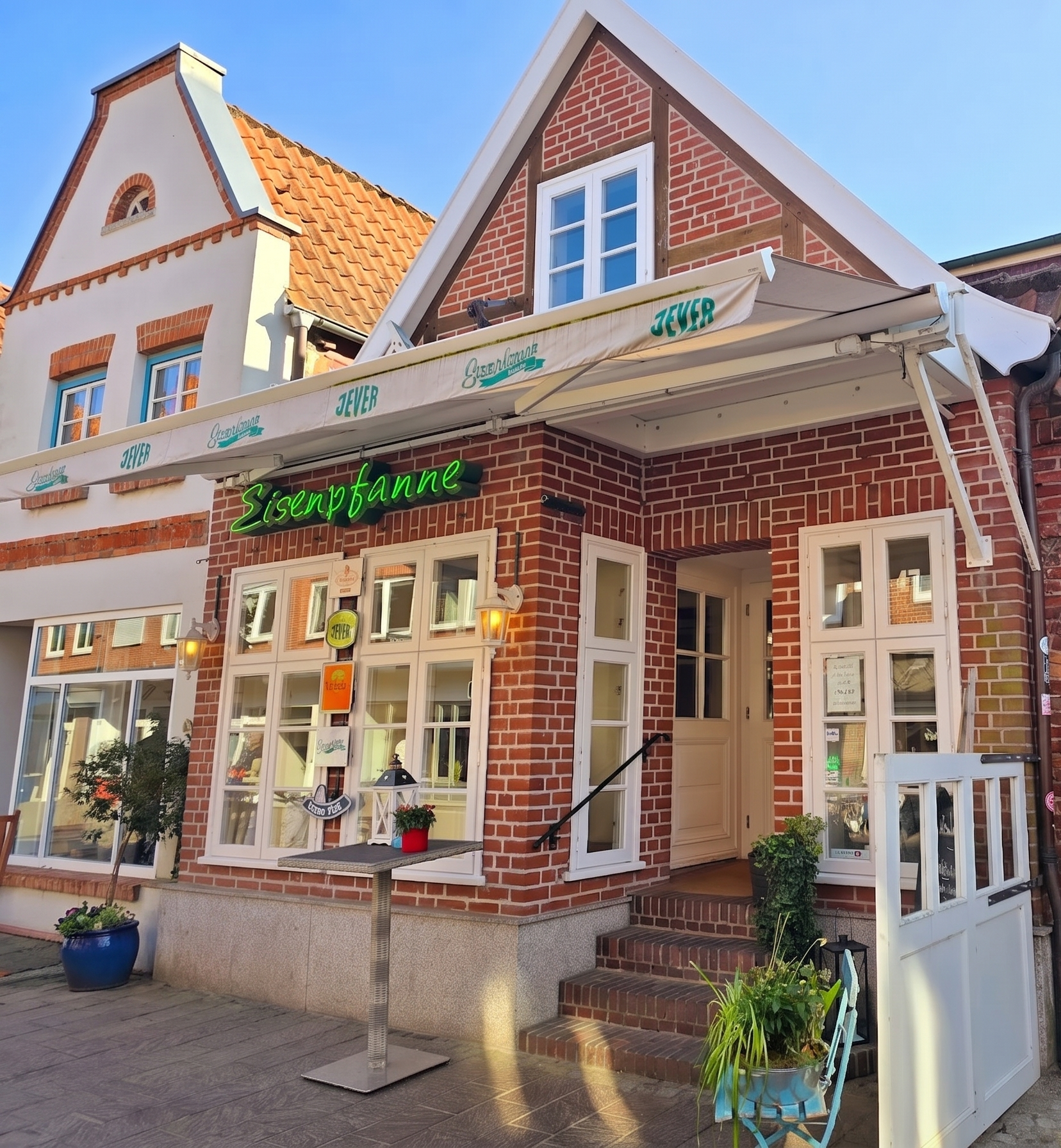 Eisenpfanne Plön Restaurant Außenansicht